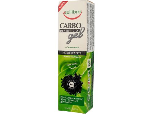 EQUILIBRA_Carbo Gel Charcoal Toothpaste toothpaste with active carbon 75ml