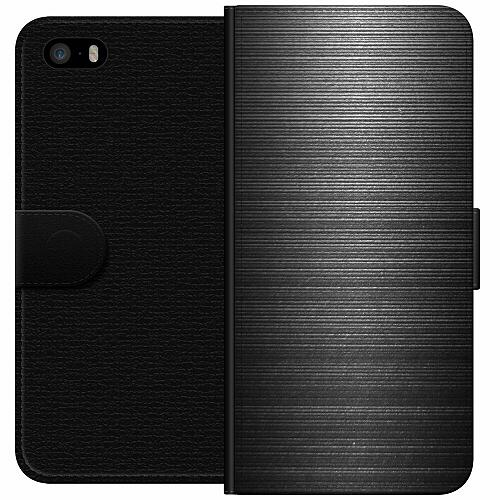 iPhone 5s Plånboksfodral Brushed Metal