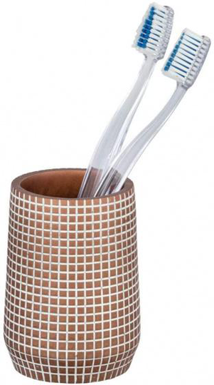 badrumsmugg Ohrid 10 cm polystyren brons/vit