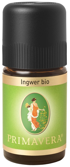PRIMAVERA Ingefära ekologisk eterisk olja, 5ml