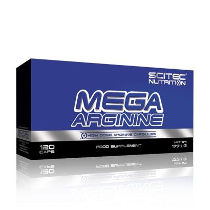 Mega Arginine, 120 caps, Aminosyror
