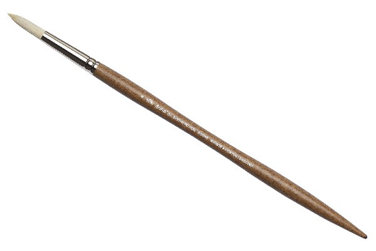 ARTISTS' OIL SYNTHETIC HOG BRUSH ROUND SIZE 8
