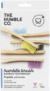 Humble Brush Tandborste Bambu 5 st