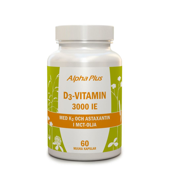 Alpha Plus D3 vitamin 3000 IE + K2 60 kap