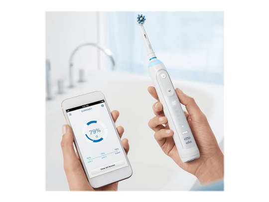 Braun Oral-B Genius 10100S - Tanborste- Inkl. 4 Tandborsthuvuden