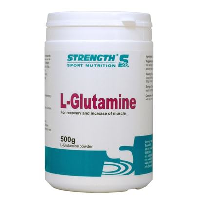 Strength L-Glutamine, 500 g, Aminosyror