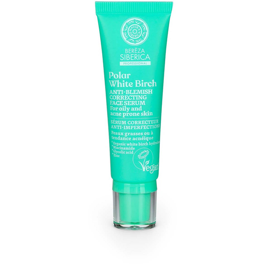 Natura Siberica Polar White Birch Anti-blemish correcting face serum 3
