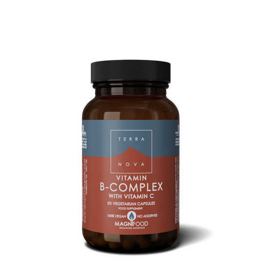 Terranova B-Complex with Vitamin C 50 kapslar