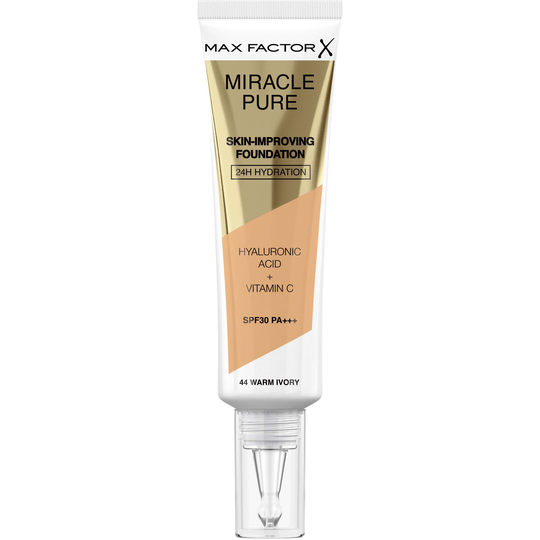 Max Factor Miracle Pure Skin-Improving Foundation 44 Warm Ivory