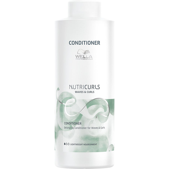 NUTRICURLS, 1000 ml Wella Conditioner - Balsam