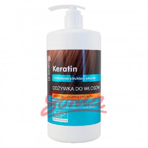 Dr.Sante Keratin Hair Conditioner rebuilding hair brittle and dull 1000ml