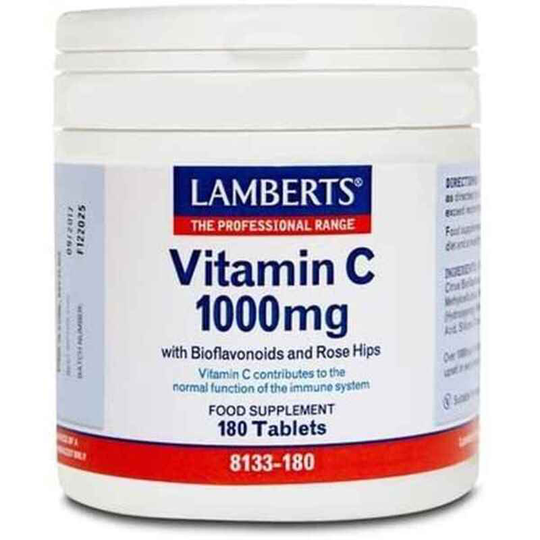 Kapslar Lamberts C-vitamin (180 uds)