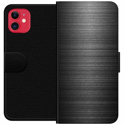 iPhone 11 Plånboksfodral Brushed Metal