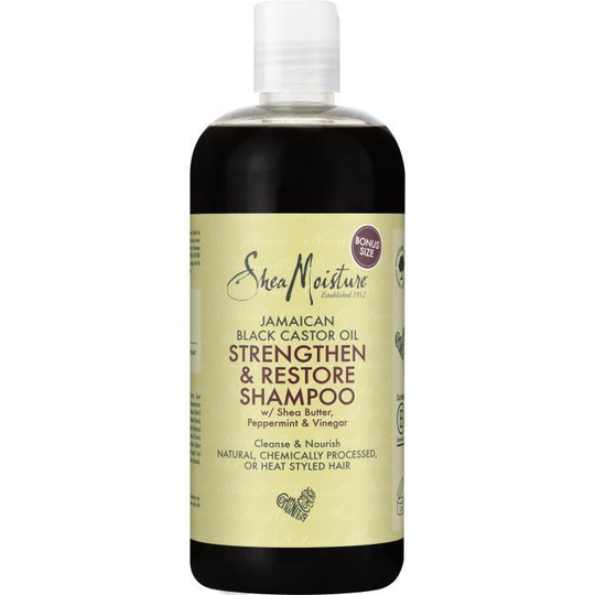 SHEA MOISTURE Schampo Jamaicansk svart ricinolja - 473ml