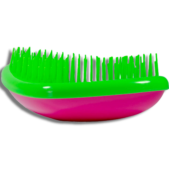 Borste Detangler Fuchsia Lime