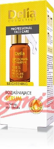 Delia Cosmetics Professional Face Care Serum 10ml brightening of vit.C