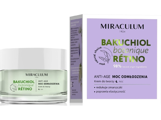 Miraculum Miraculum Bakuchiol Botanique Retino Night cream - the power of rejuvenation 50ml