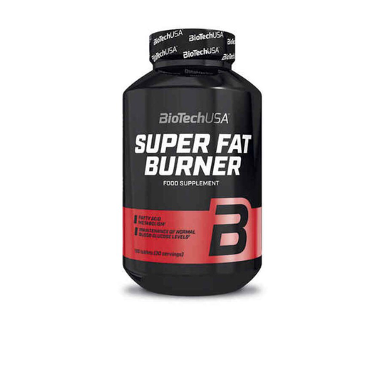 Kosttillskott Biotech USA Super Fat Burner Fettförbrännande (120 uds)