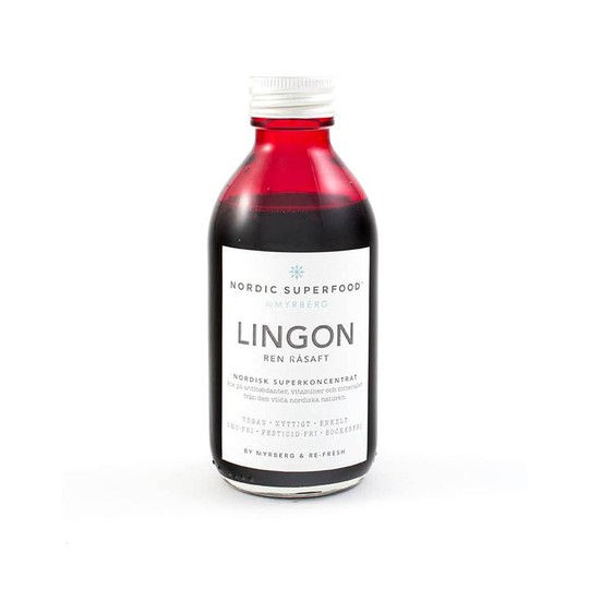 Nordic Superfood by Myrberg Lingon Raw Juice Koncentrat 195 ml