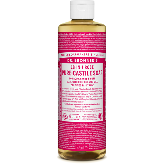 Dr.Bronner's Liquid Soaps Rose 473 ml