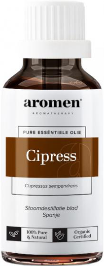 eterisk olja cipress 10 ml transparent