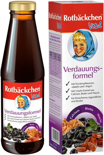 6 x Rotbäckchen Vital Digestive Formula, 450ml