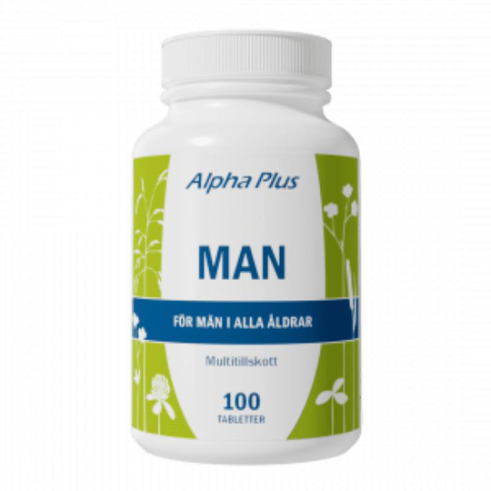 Man Alpha Plus 100 tabletter