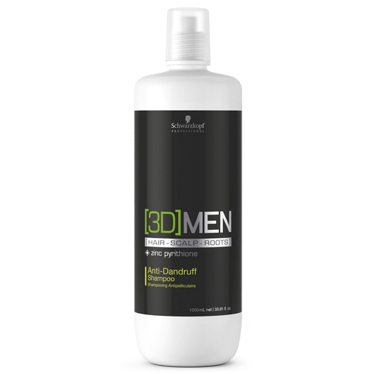 Schwarzkopf Professional 3D Men Anti Dandruff Shampoo 1000 ml