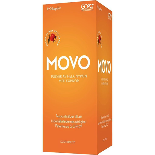 Movo Nyponpulver 190 st