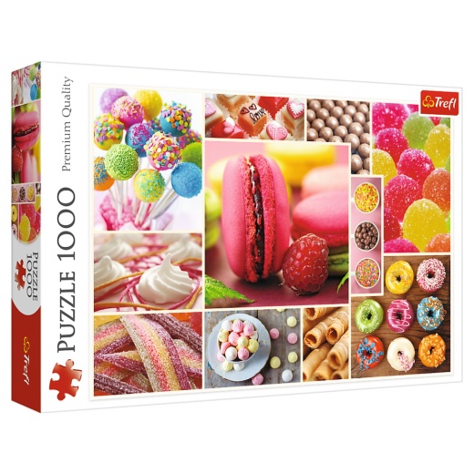 Trefl Pussel: Candy Collage 1000 Bitar