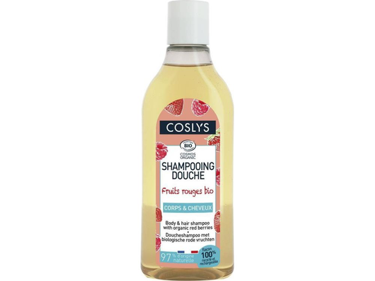 Coslys Coslys, Vitaminizing shampoo and shower gel 2 in 1 with red fruit, 250 ml