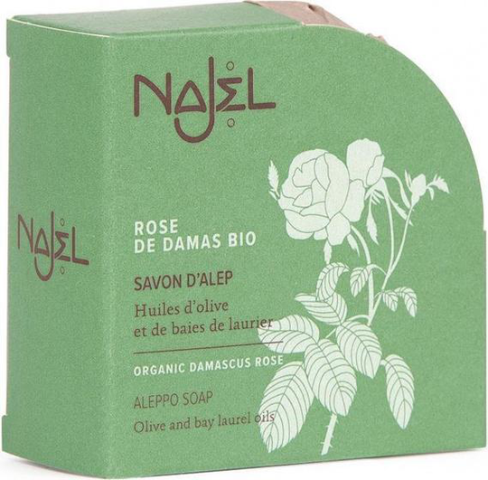 handtvål Aleppo unisex rosor grön 100 gram
