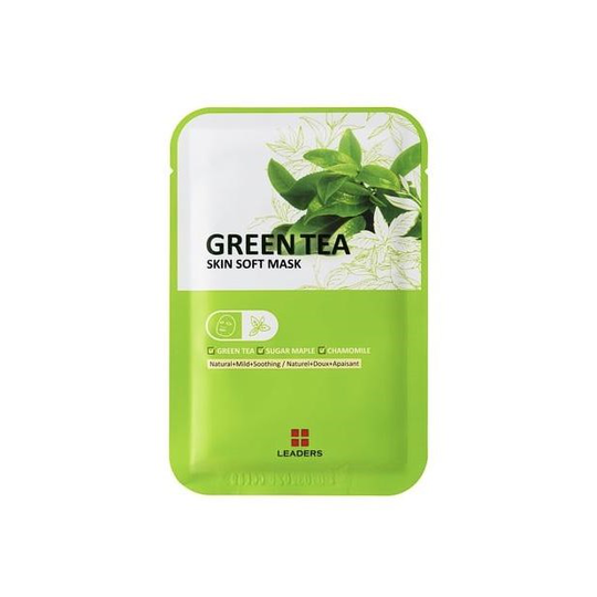 Leaders Labotica / Skin Soft Green Tea Skin Soft Mask 20 ml
