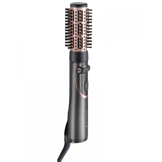 REMINGTON Curl & Straight Confidence AS8606 roterande borste, 800W, 2 hastigheter, 2 temperatursteg, Keramisk beläggning, grå