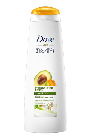 Dove Nutritive Solutions Revival Radiance Shampoo Hair Shampoo Avocado & Calendula oljeextrakt 400ml