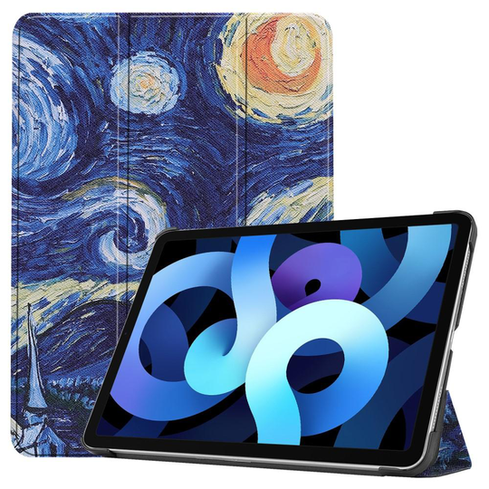 iPad Air (2020) - Tri-Fold Fodral - Brush Painting