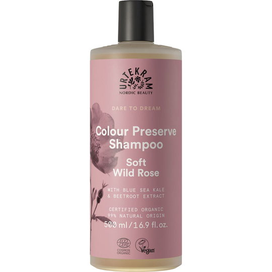 Urtekram Dare to Dream Soft Wild Rose Color Preserve Shampoo 500 ml