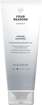 Four Reasons Toning Shampoo Platinum 250ml - Silverschampo