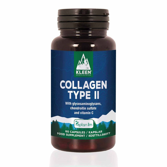 Collagen Type II + Vitamin C, 60 caps, Livsmedel