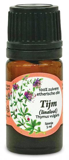 eterisk olja timjan Linalool 5 ml vegansk transparent