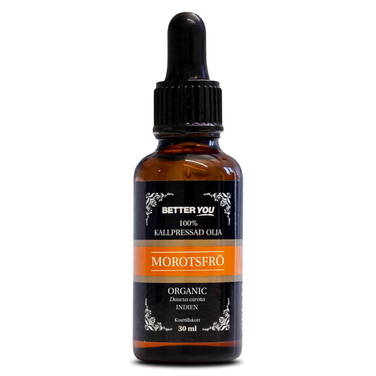 Better You Morotsfröolja EKO Kallpressad 30 ml