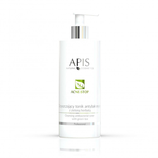 Stop Acne Cleansing Toner Antibacterial antibacterial cleansing lotion with green tea 500ml