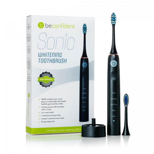 Beconfident Sonic Electric Whitening Toothbrush black/rose gold.