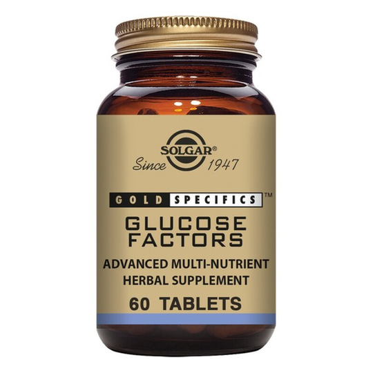 Gold Specifics Glucose Factors Solgar (60 tabletter)