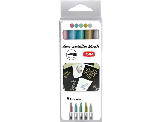 Toma Pisak Metallic Brush 5 colors TOMA