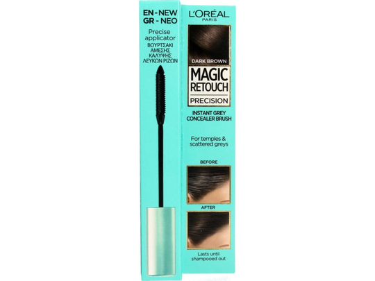 L'Oreal Paris Loreal Magic Retouch Precision Brush for retouching roots Dark Brown 8ml