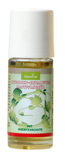 NaturGut citroneukalyptus hudvårdsolja med insektsmedel, 50ml