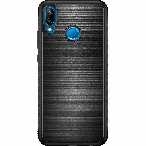 Huawei P20 lite Svart Skal Brushed Metal