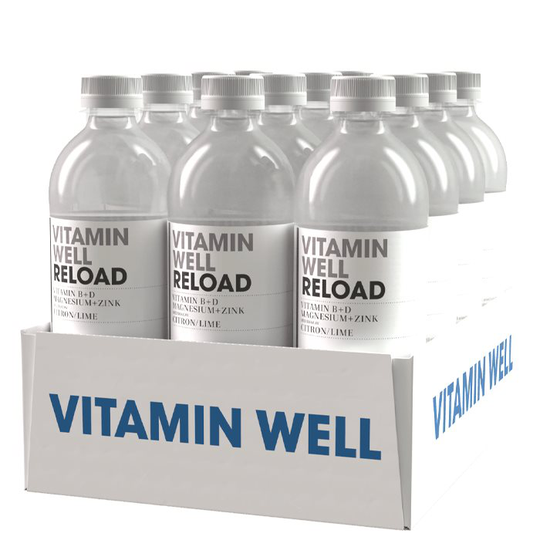 12 x Vitamin Well, 500ml, Reload