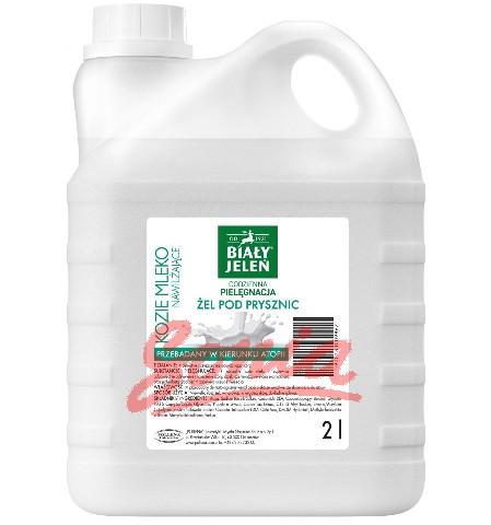 White Stag Care Daily Moisturizing Shower Gel Goat Milk 2L - supply